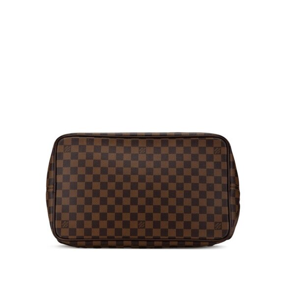 LOUIS VUITTON Brown Damier Leather Boston Bag - Picture 3 of 8